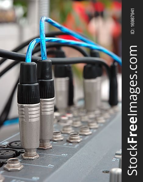 Connector Signal Sound Mixer