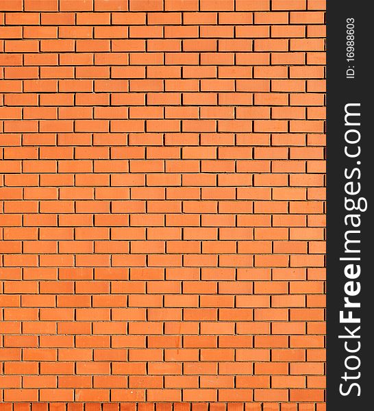 Brick wall: can be used as background