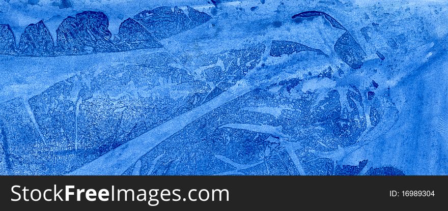 Abstract grunge blue watercolor background. Abstract grunge blue watercolor background