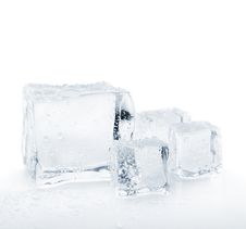 Melting Ice Cubes Royalty Free Stock Images