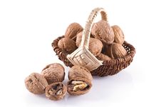 Walnuts. Royalty Free Stock Images Walnuts. Royalty Free Stock Images