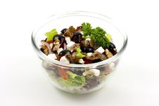 Vegetable Salad With Cheese Royalty Free Stock Image Vegetable Salad With Cheese Royalty Free Stock Image