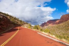 Kolob Canyons Scenic Drive Stock Images