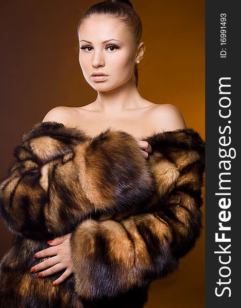 Woman In A Fur Coat