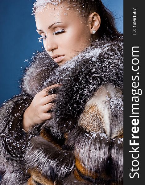 Woman In A Fur Coat