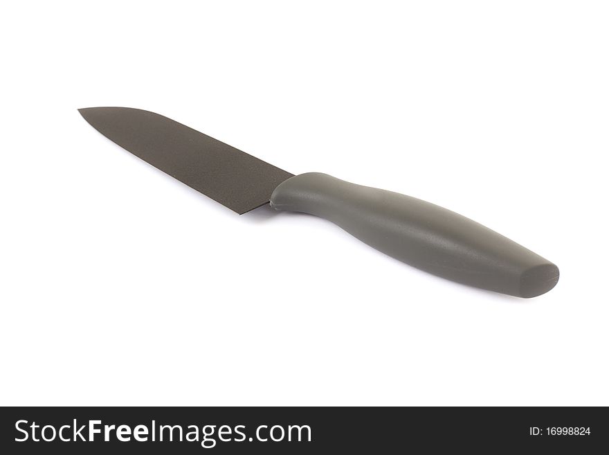 Kitchen knife isolated on white  background