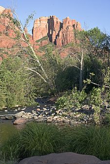 Cathedral Rock Royalty Free Stock Photography Cathedral Rock Royalty Free Stock Photography