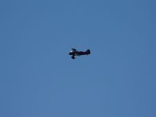 Prop Jet In The Air Stock Photography Prop Jet In The Air Stock Photography