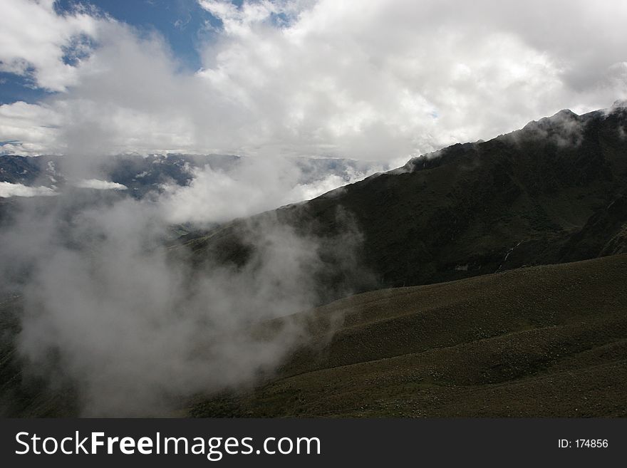 Clouds In The Andes