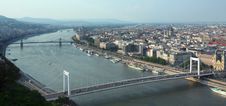 Budapest Bridges Stock Image