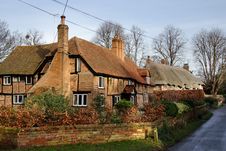 Medieval Village Cottages Royalty Free Stock Photo Medieval Village Cottages Royalty Free Stock Photo