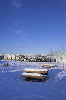 Snow Scene Stock Photography Snow Scene Stock Photography