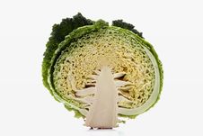 Green Cabbage Royalty Free Stock Image Green Cabbage Royalty Free Stock Image
