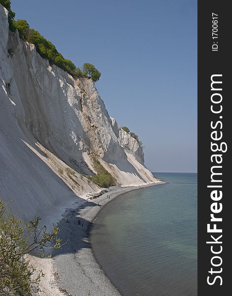 The main attraction of MÃ¸n, the chalk cliff known as MÃ¸ns Klint.