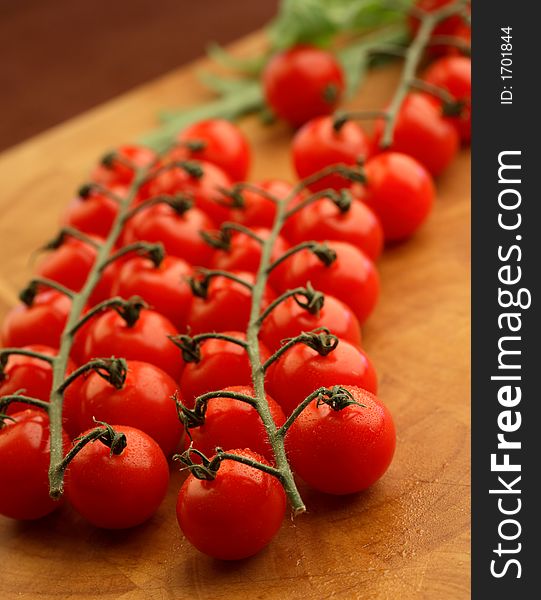 Tomatoes On A Table