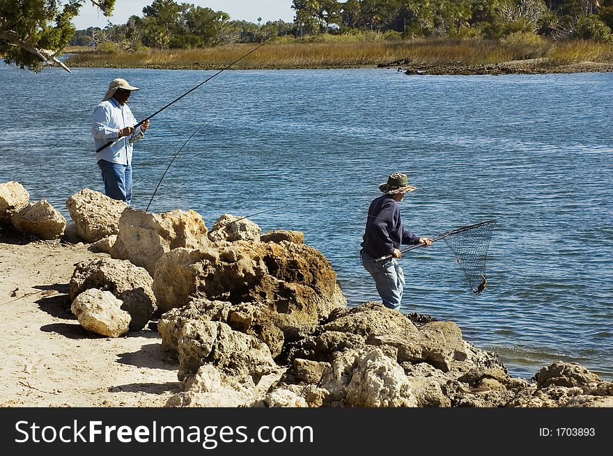 Bank Fishing