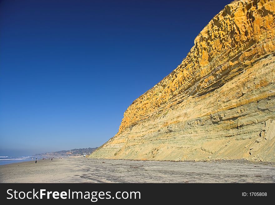 Torrey Pines Beach at La Jolla/Del Mar, California