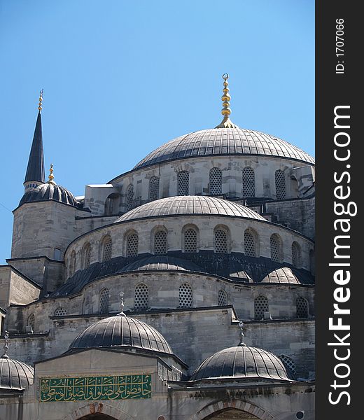 Sultan Ahmet camii. Most famous as Blue mosque.
