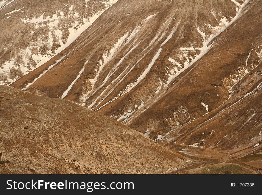 Castelluccio / mountain detail 7