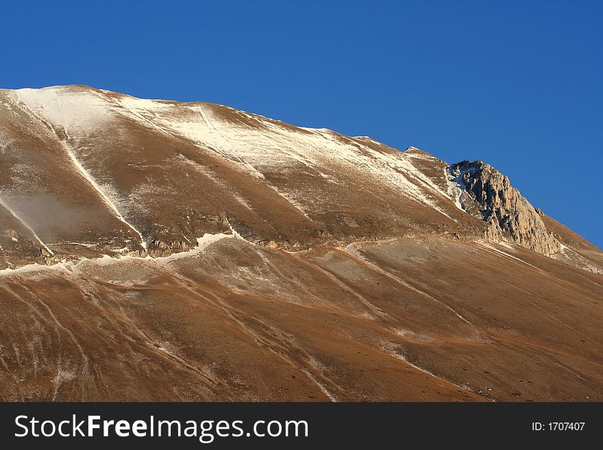 Captured in Castelluccio - Italy in winter 2006. Captured in Castelluccio - Italy in winter 2006