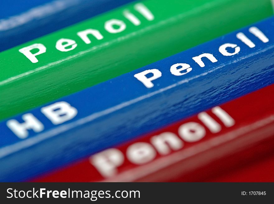 Details of pencils (small depth of field)