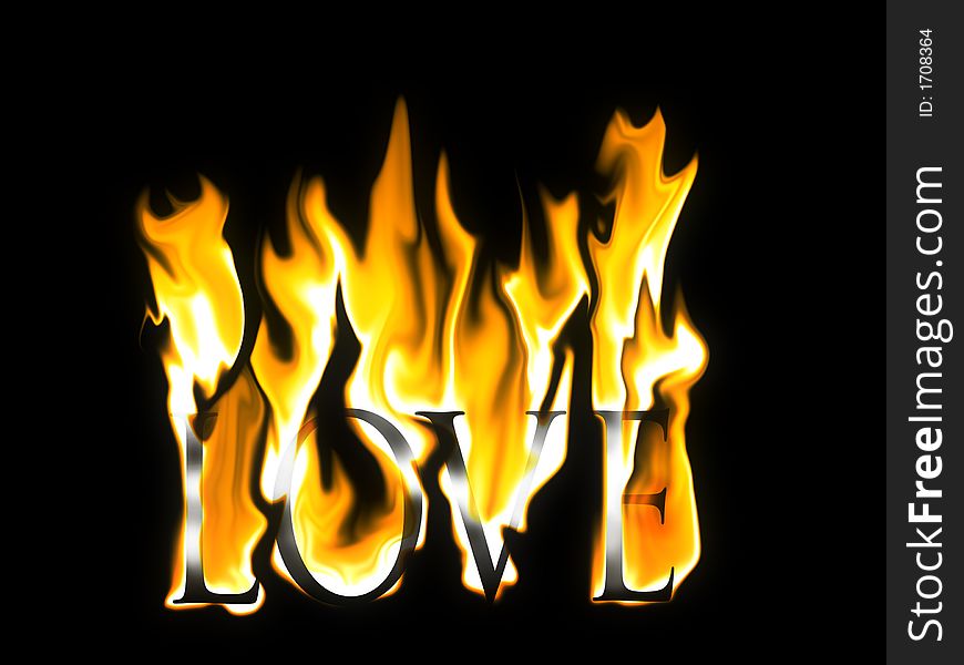 Burning Love Free Stock Images And Photos 1708364
