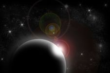 Bright Star And Planets Stock Photography Bright Star And Planets Stock Photography