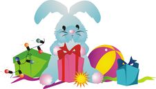 New Year Rabbit Stock Photo New Year Rabbit Stock Photo