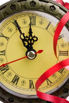 Clock Shows Almost Twelve Stock Photography Clock Shows Almost Twelve Stock Photography