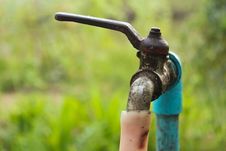 Old Water Tap Royalty Free Stock Photography Old Water Tap Royalty Free Stock Photography