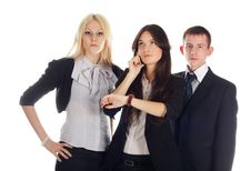The Business Team Stock Photos