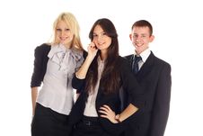 The Business Team Royalty Free Stock Photos