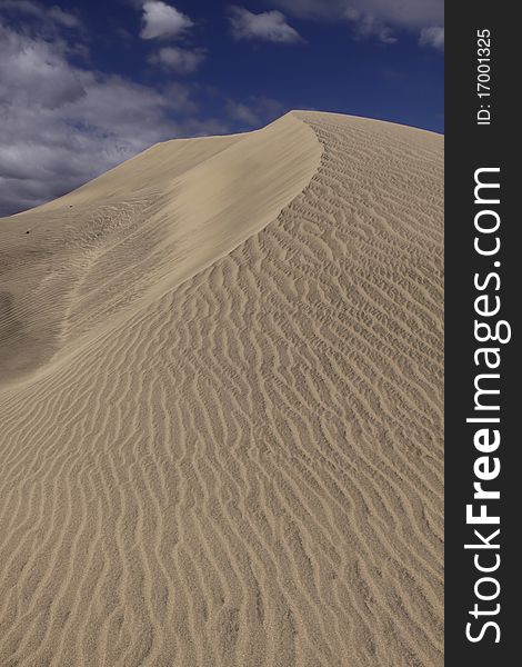 The wonderful dunes in Maspalomas.Spain.Europe