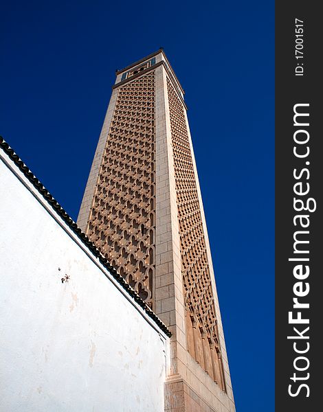 Africa. Tunisia. The town of Nabeul. Mosque.