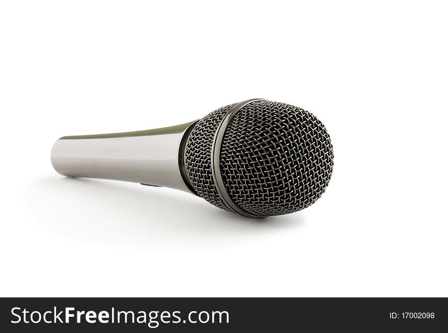 Microphone Isolated On White