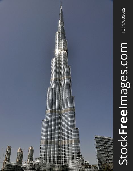 Dubai Burj Halifa the highest building in the world