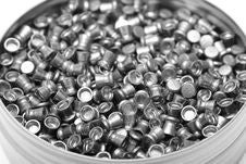 Box With Airgun Pellets Royalty Free Stock Image Box With Airgun Pellets Royalty Free Stock Image