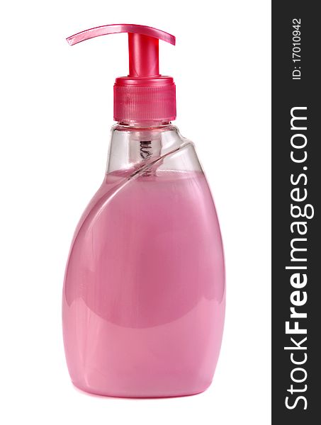 Pink soft soap