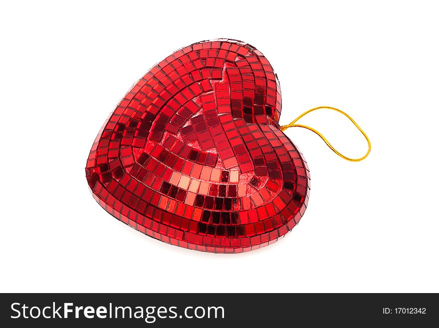 Red Heart As A Decoration