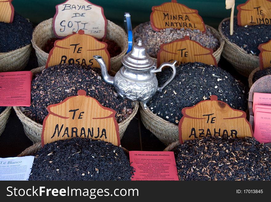 Varies of tea on the market