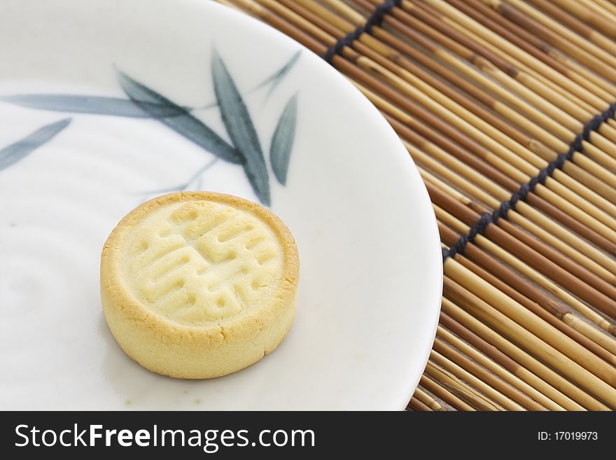 Chinese cake for afternoon tea time. Chinese cake for afternoon tea time