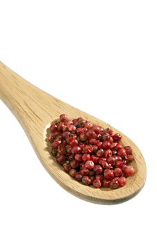 Red Pepper Spoon Stock Photography Red Pepper Spoon Stock Photography