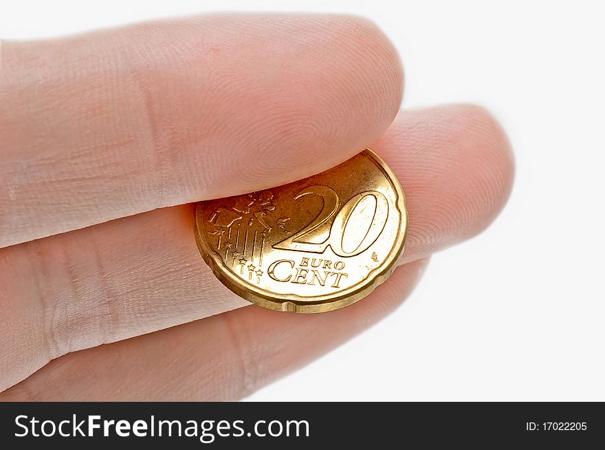 Fingers And Coin