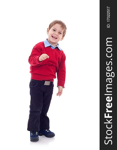 Little and Elegant Speaker on white background