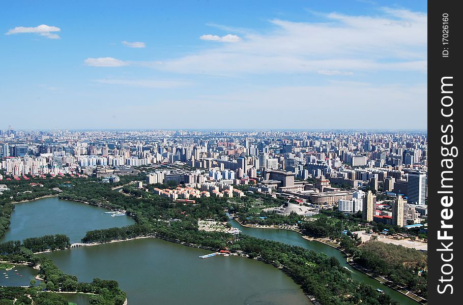 Aero View Of Beijing