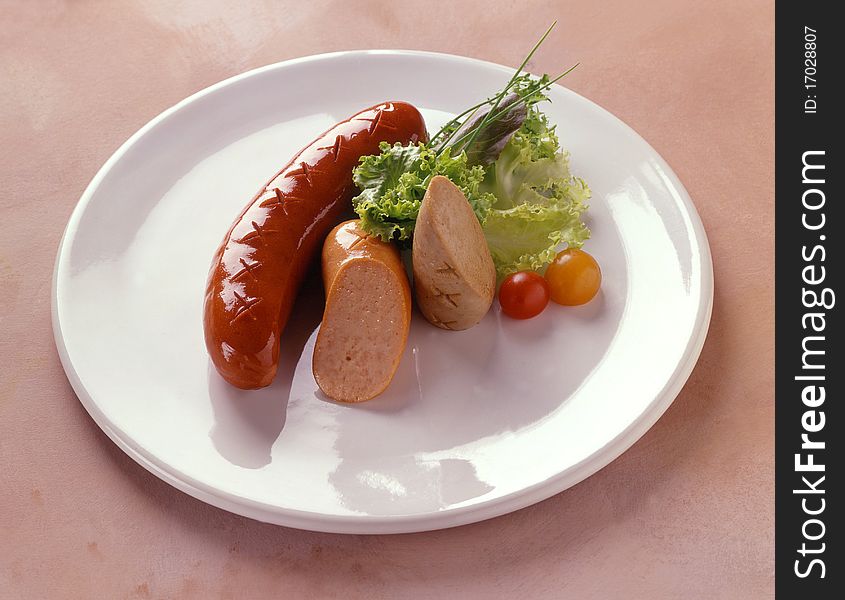 Grilled sausage