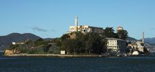 Alcatraz Prison, San Francisco Bay. Royalty Free Stock Photography Alcatraz Prison, San Francisco Bay. Royalty Free Stock Photography