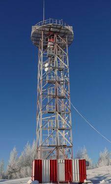 Gantry Tower Stock Photo