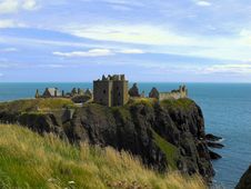 Dunnottar Castle In Scotland Stock Photography Dunnottar Castle In Scotland Stock Photography