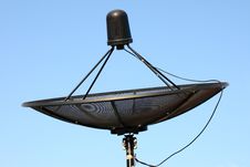 Parabolic Satellite Dish Stock Photography